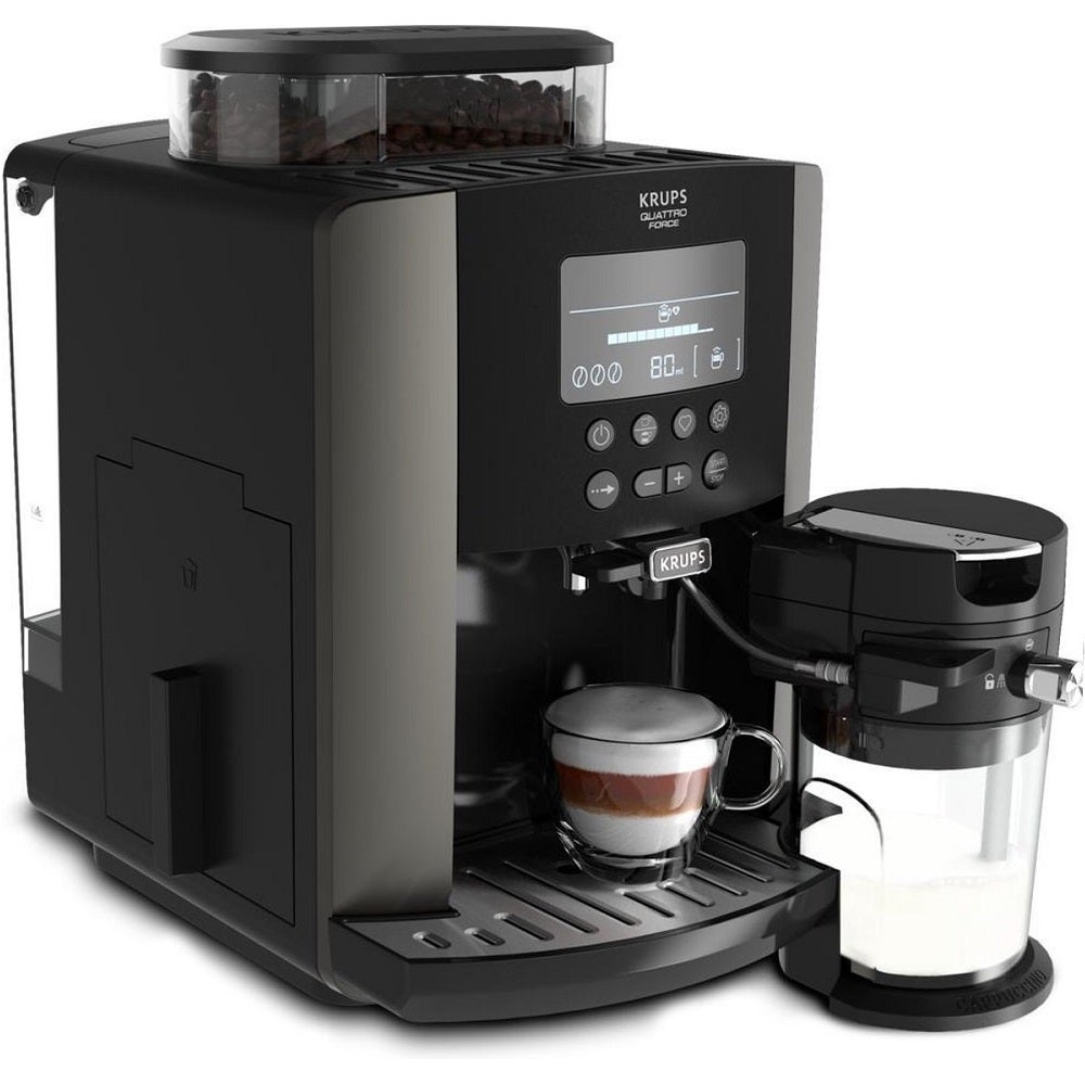 Krups Cafetera Superautomática Espresso Arabica Latte Ea819e10 - Imagen 3