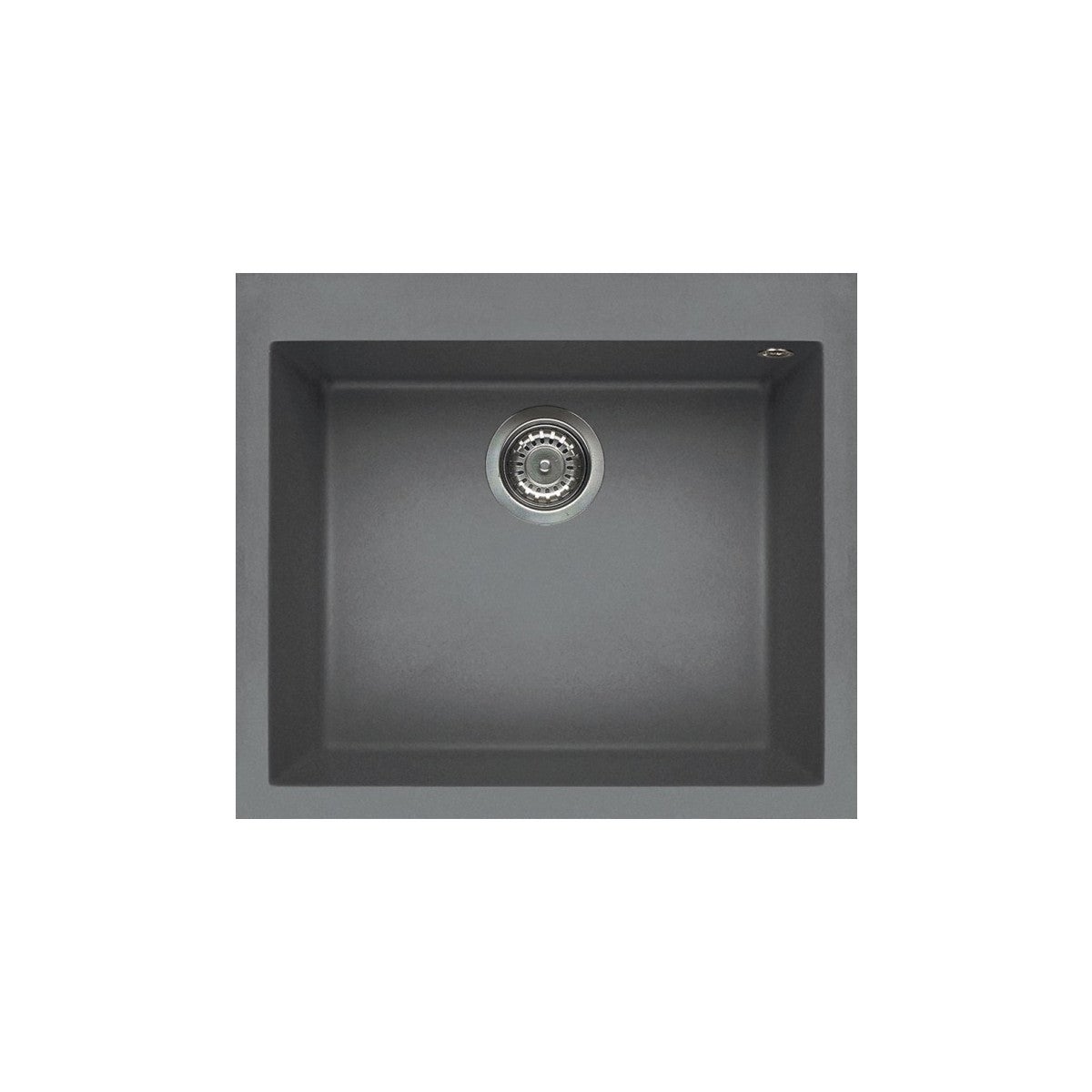 Lavello Da Incasso In Acciaio Inox, 1 Vasca Da 80 Cm Con Gocciolatoio A Destra – Perfetto Per La Cucina