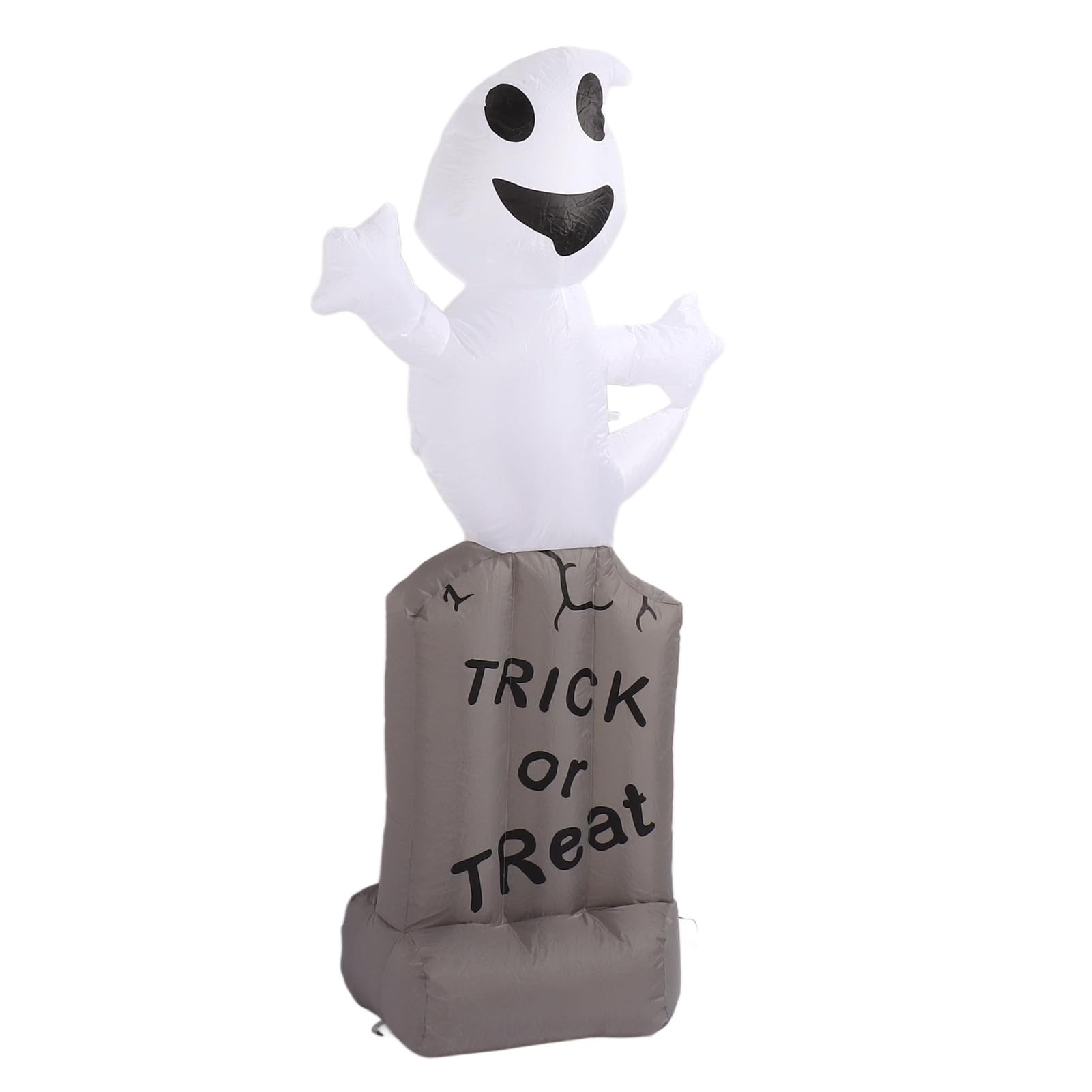 Nadmuchiwane dekoracje na Halloween, 1,5-metrowy nadmuchiwany nagrobek z duchami, dekoracja zewnętrzna na Halloween