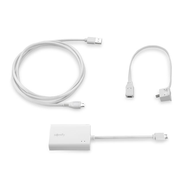 Somfy - Adaptateur Ethernet RJ45 - Connecte TaHoma switch au réseau local filaire