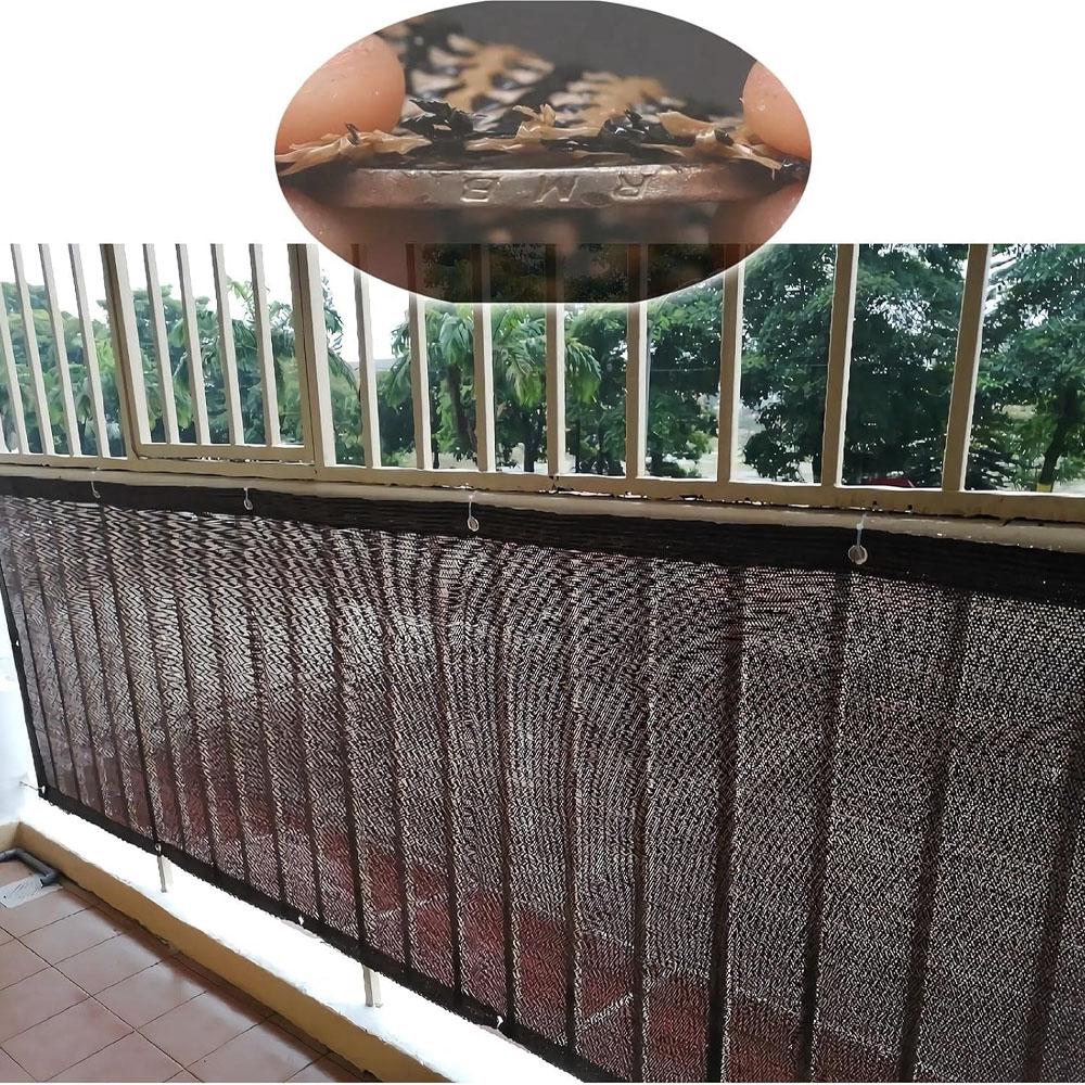 Filet d'ombrage de protection solaire à aiguilles, protection solaire en maille Anti-UV pour étang ou filet de plantes, pare-soleil à 95%, 3*4m - 5