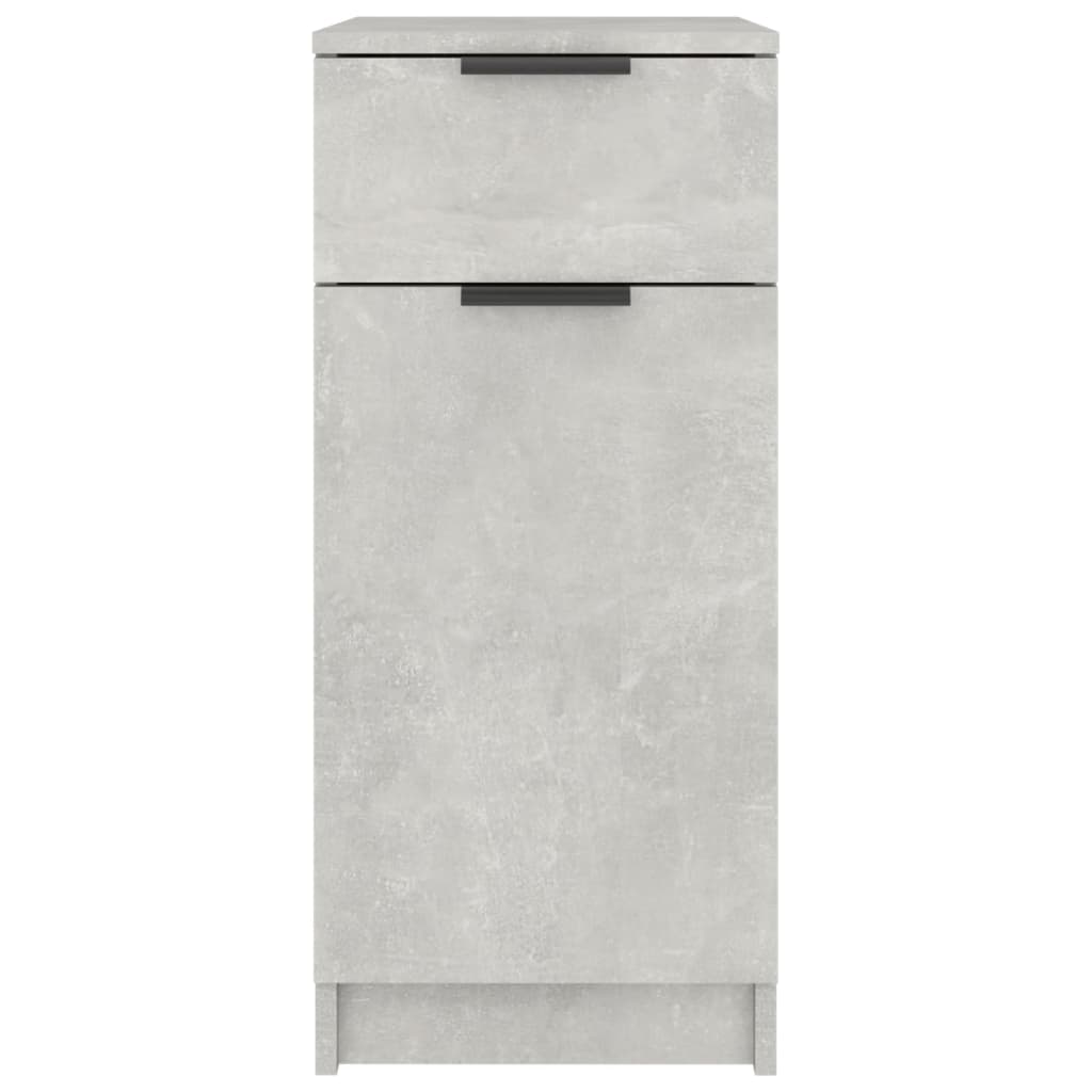 Maison Exclusive - Armoire de bureau Gris béton 33,5x50x75 cm Bois d'ingénierie - 6