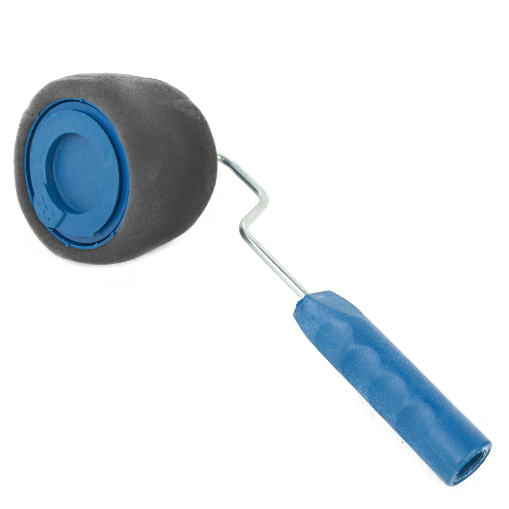 Rouleau à peinture anti-goutte avec réservoir rechargeable et poignée extensible - 6