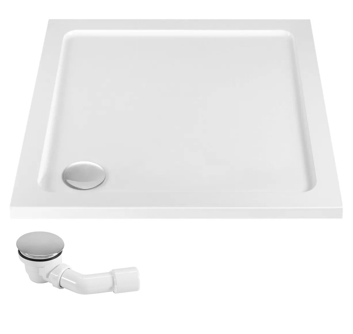 Brodzik Do Kabiny Prysznicowej Rea Savoy Biały 90 X 90