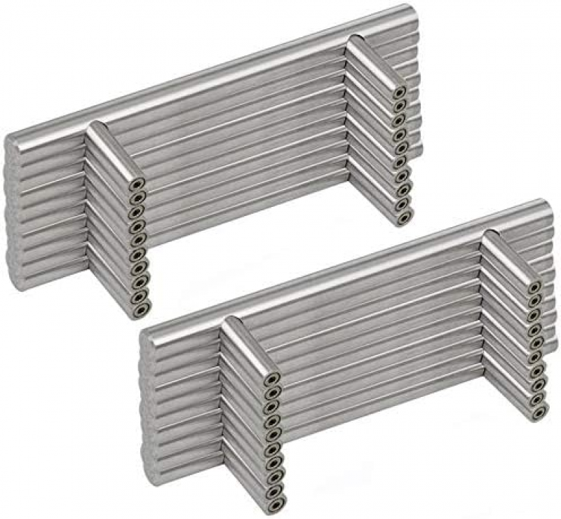 10 outils de sculpture à la cire en acier inoxydable à double