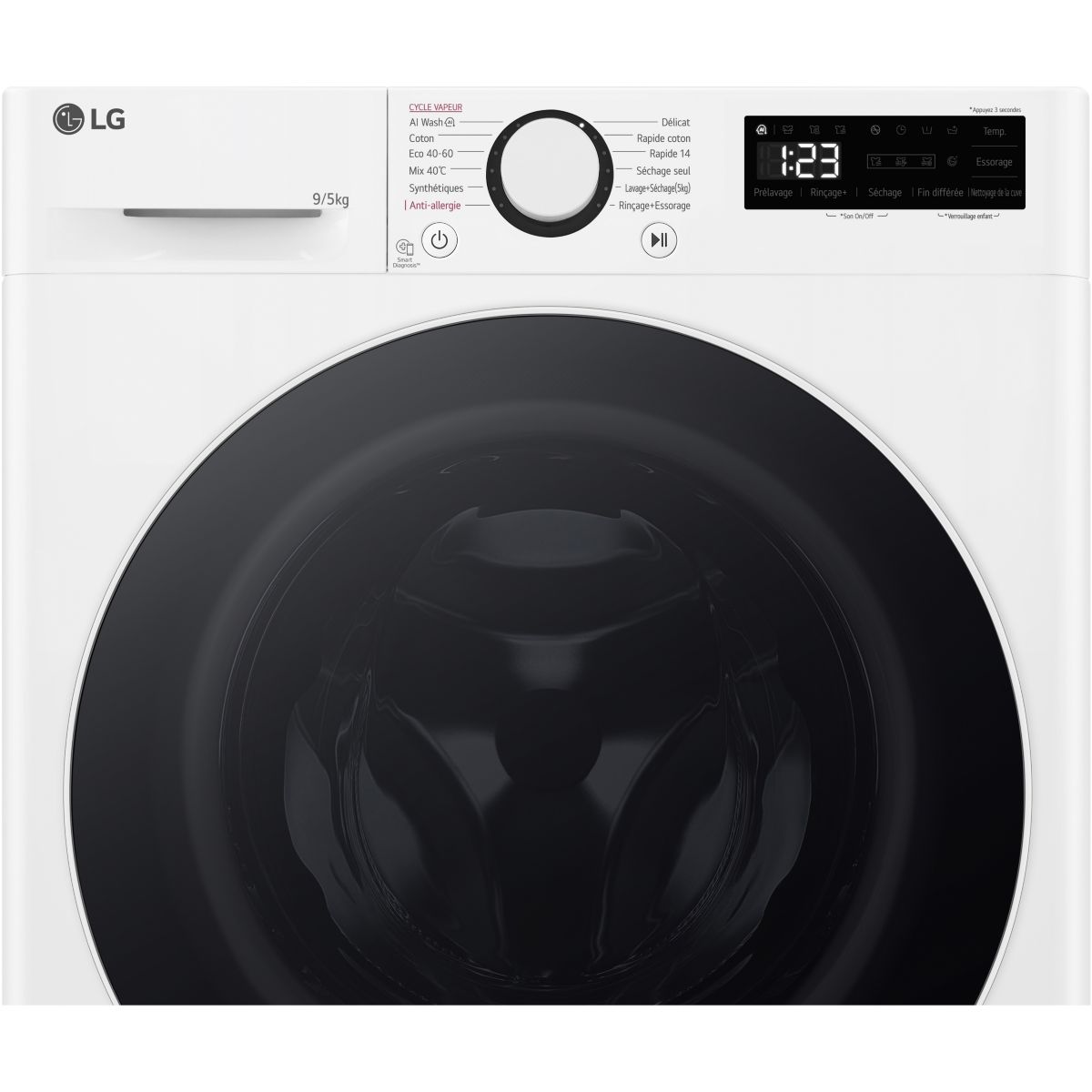 Lave linge séchant hublot LG F952SR50WRS - 4