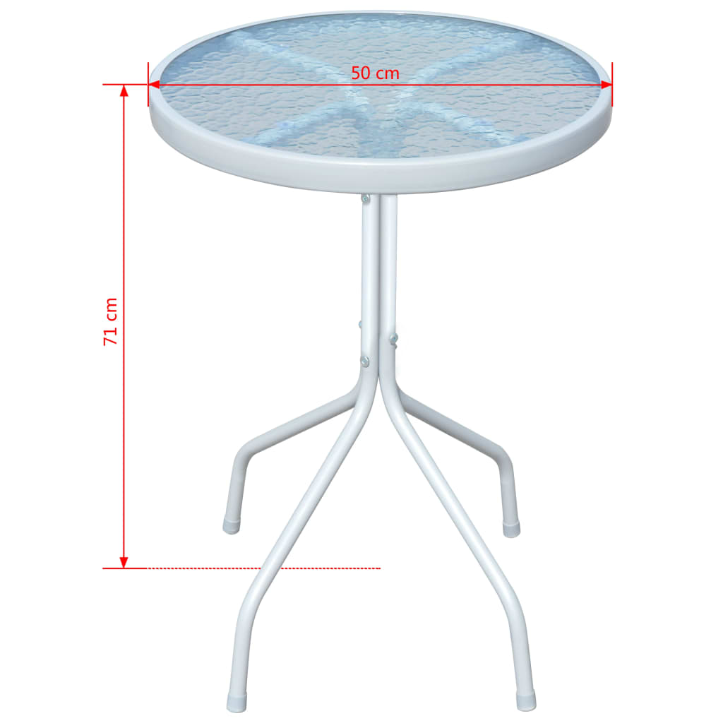 Salon bas de jardin en Polyester Gris 3 personnes - 9