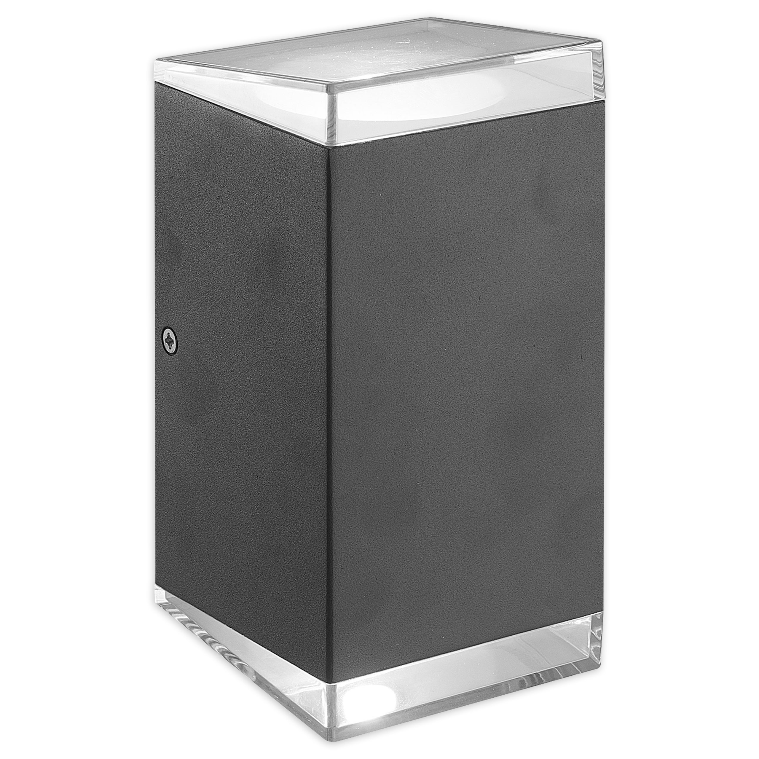Kinkiet zewnętrzny LED Ralf 14W IP54 4500K lampa oprawa ścienna czarna MasterLED