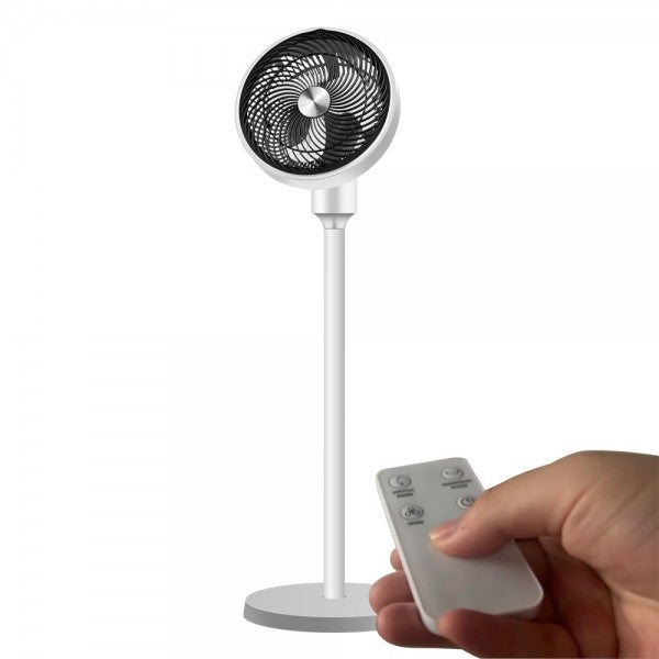 Bilake Ventilador De Pie Vencejo Motor Ac 45W Blanco , Leroy Merlin