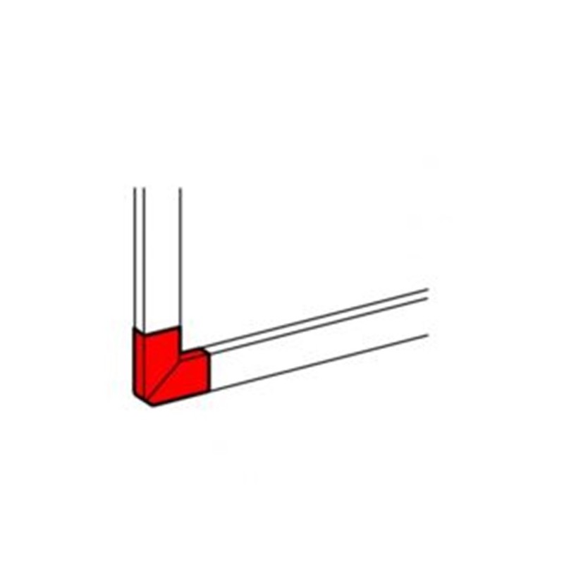 Legrand 075642 Angle plat 90° - pour goulotte à clippage direct Mosaic - 50x105 - 2