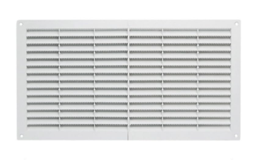 QUARKZMAN Griglia Di Ventilazione 200x80 Mm In Alluminio Anodizzato – Copertura Per Armadi E Soffitti, Con Viti