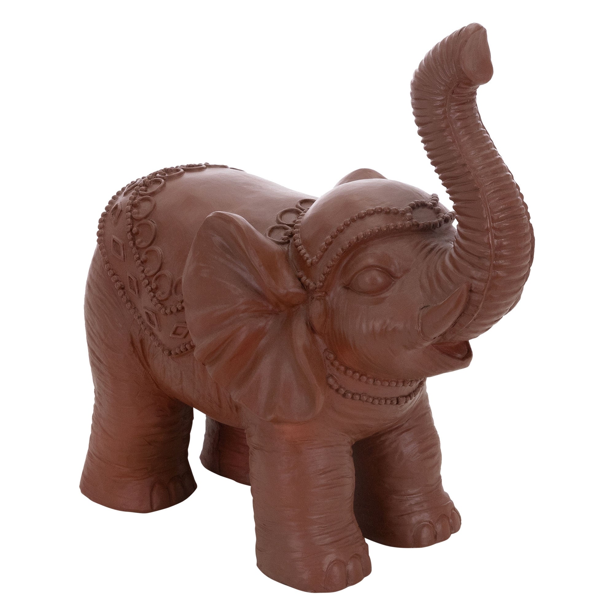 Figura Deco Slon 36x19x39cm Brazowy Ogród Deco MGO
