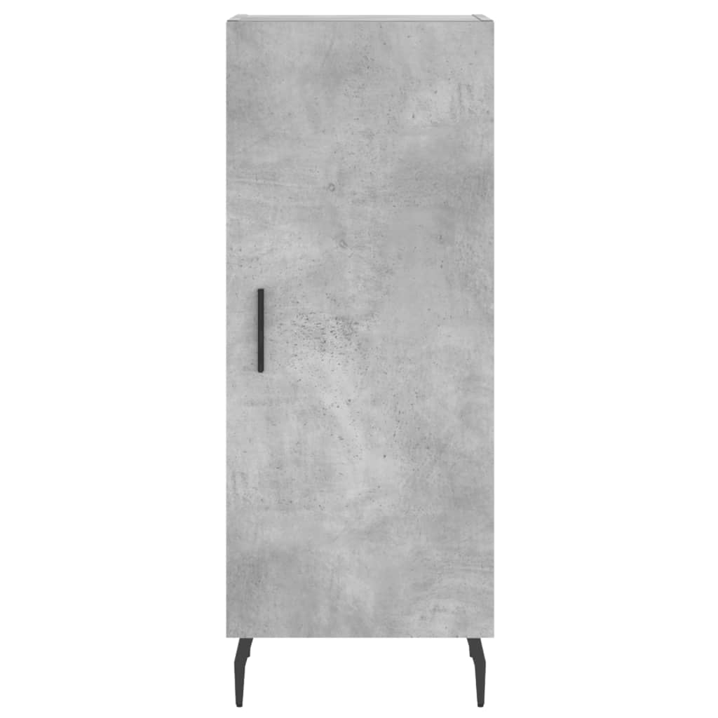 Credenza alta Grigio cemento 34,5x34x180 cm MDF - 8