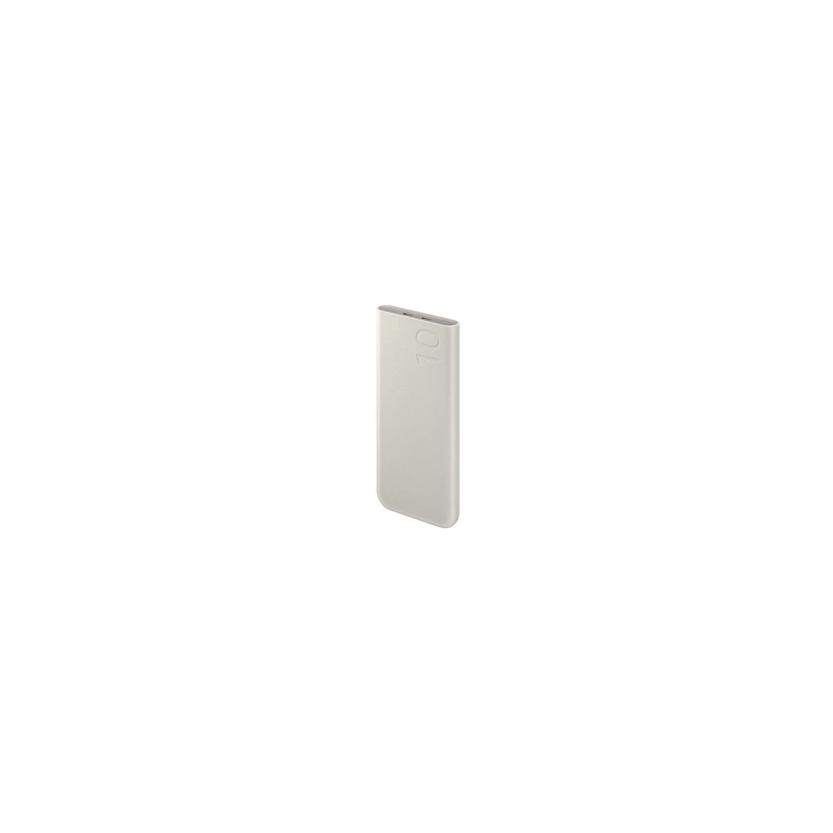 Batterie externe SAMSUNG 10000 mAh Ultra rapide USBC 25W Beige - 2