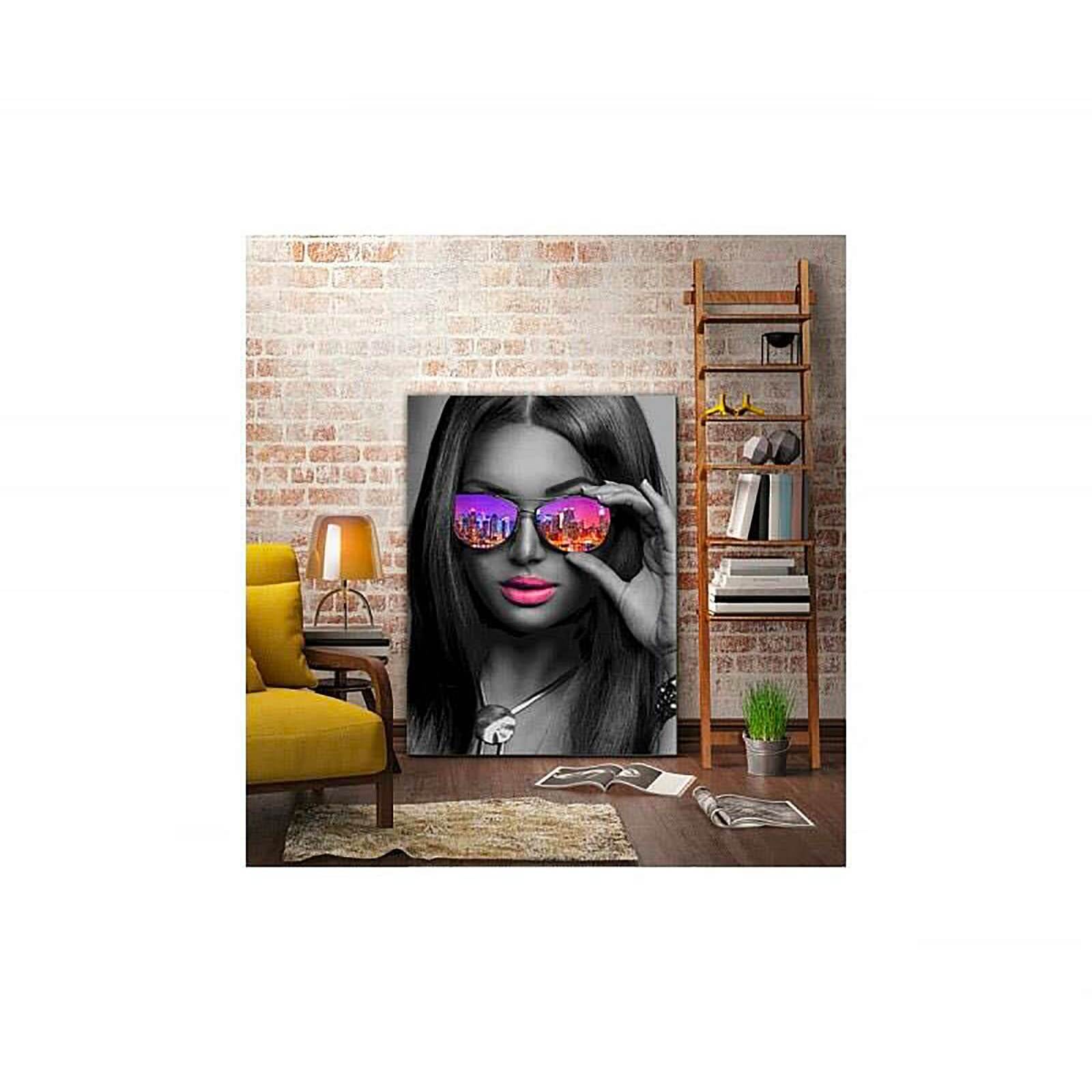 Tableau nuit de new york - 70 x 100 cm - 3