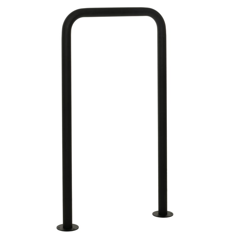 Stojak rowerowy HWC-N42, stojak rowerowy, wspornik przechylny, barierka, stal malowana proszkowo wewnątrz / na zewnątrz 120x70x12cm