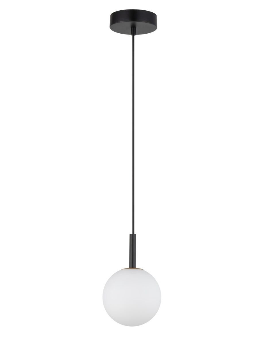 Lampa wisząca Gama czarno-biała 1xG9x12W minimalistyczna wym: 95 x 14 x 14 cm metal SIGMA