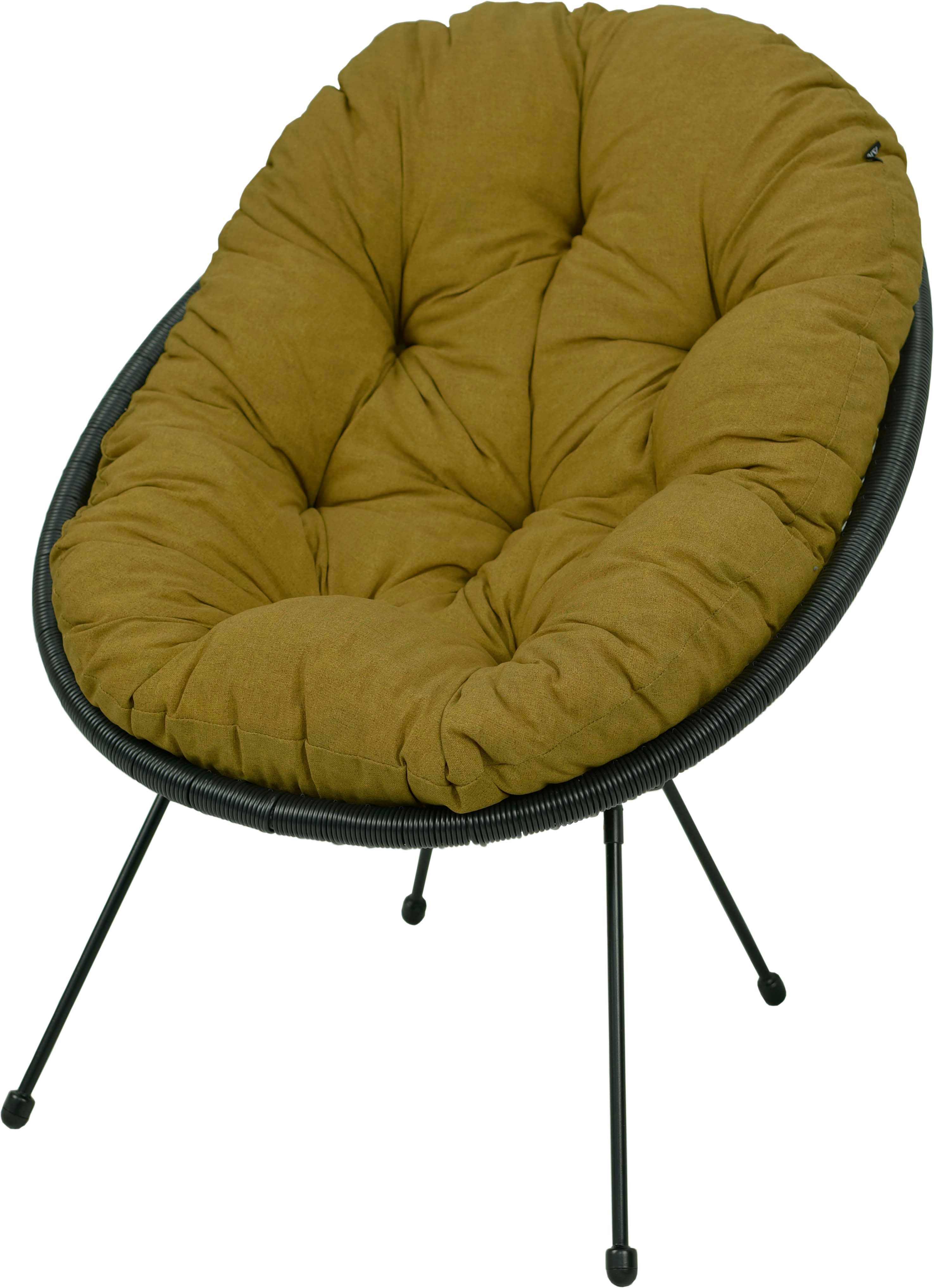 Poduszka na fotel żyłkowy krzesło Acapulco AMPO miodowy 1 szt.