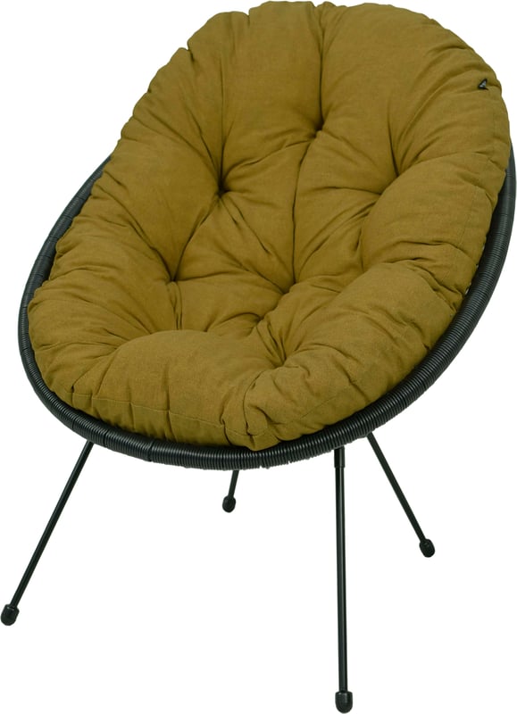 Poduszka na fotel żyłkowy krzesło Acapulco AMPO miodowy 1 szt.