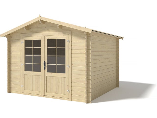 Abri de jardin bois 9m2 | Leroy Merlin