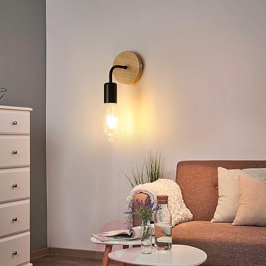 GOECO Applique industriale, Set di 2 Lampada da parete interni vintage in metallo per soggiorno camera da letto corridoio bar sala da pranzo, Nero+Oro | Leroy Merlin GOECO Applique industriale, Set di 2 Lampada da parete interni vintage in metallo per soggiorno camera da letto corridoio bar sala da pranzo, Nero+Oro | Leroy Merlin