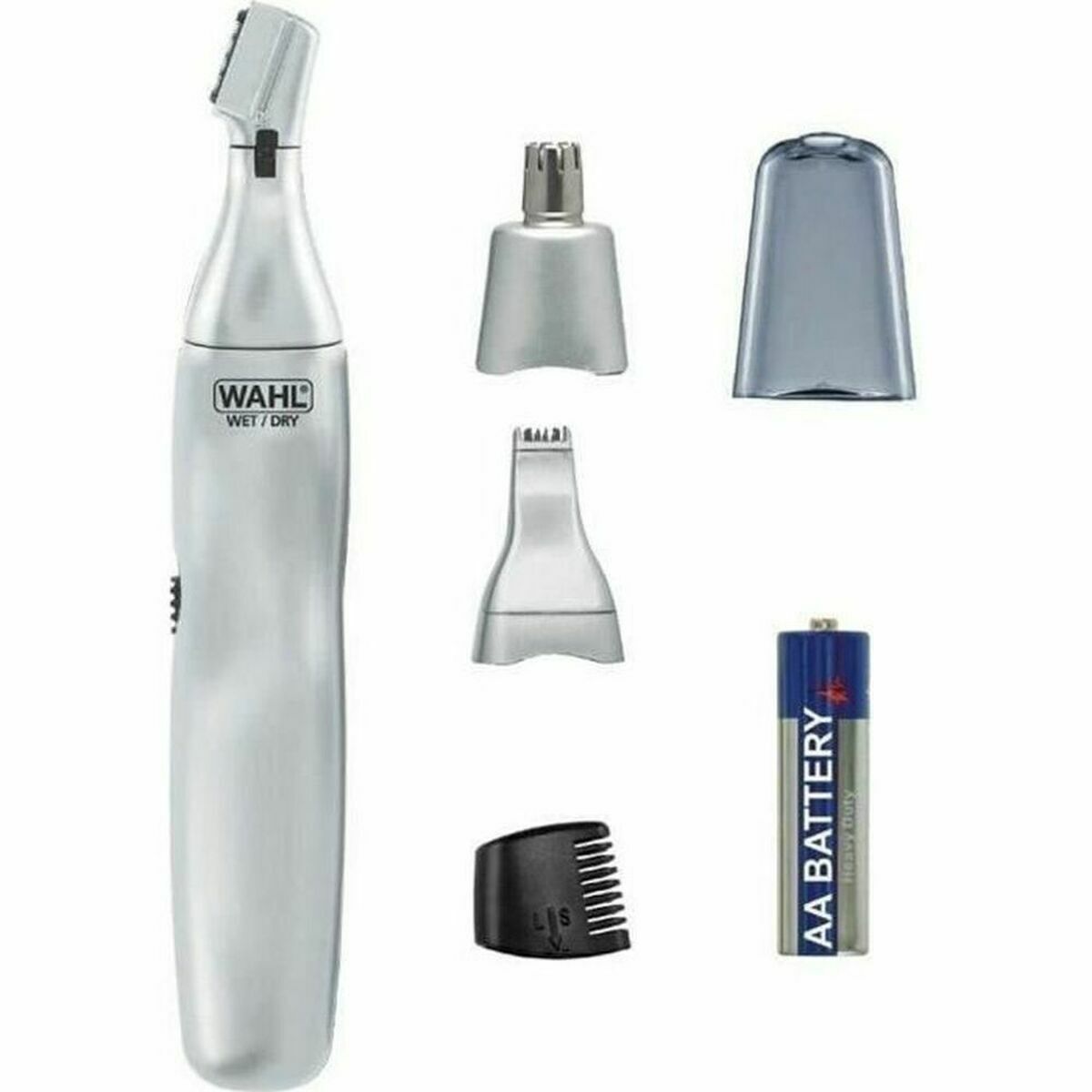 Buy Wahl Nasal Trimmer Battery Operated | Silver | 5642-135 Online In Qatar At Best Price | Jumbo Souq - Foto 2