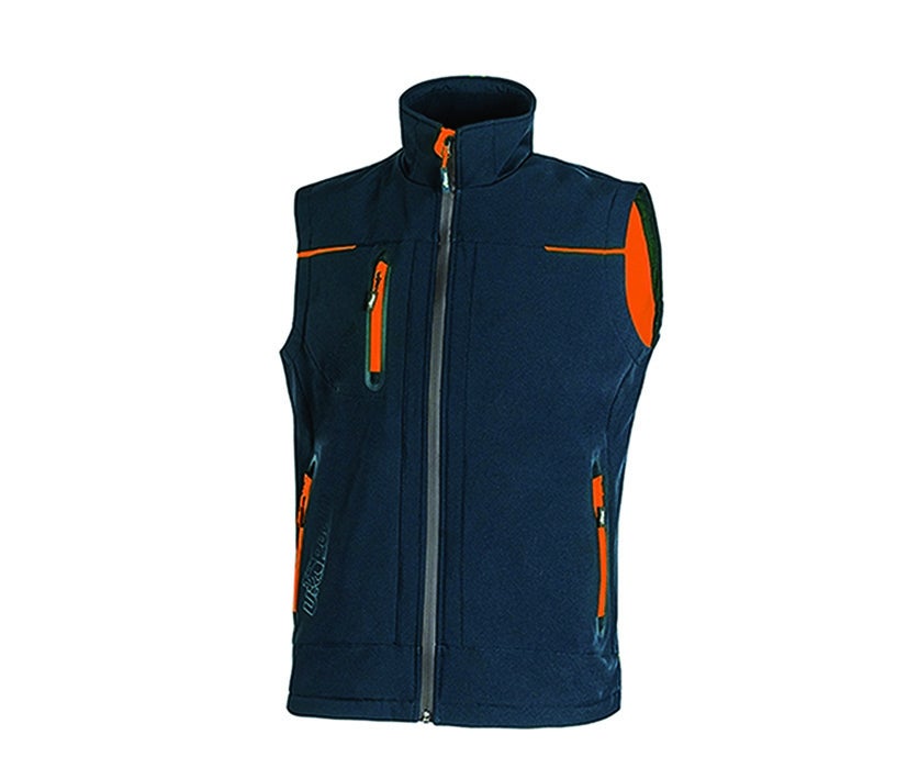 Gilet Softshell Pro UNIVERSE Bleu micro-polaire - U Power - Taille M - 7