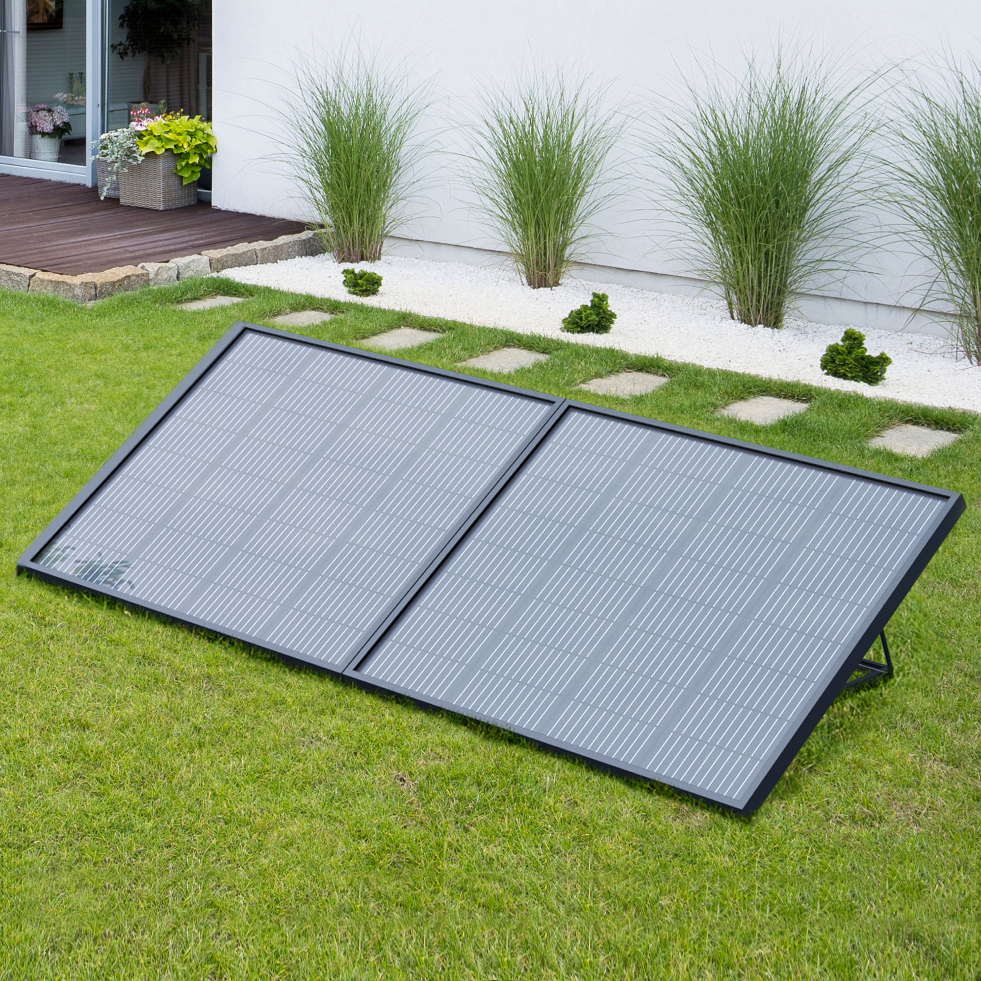 Kit solaire Soria 400W plug and play avec fixation au sol - Avidsen - 127135 - 7