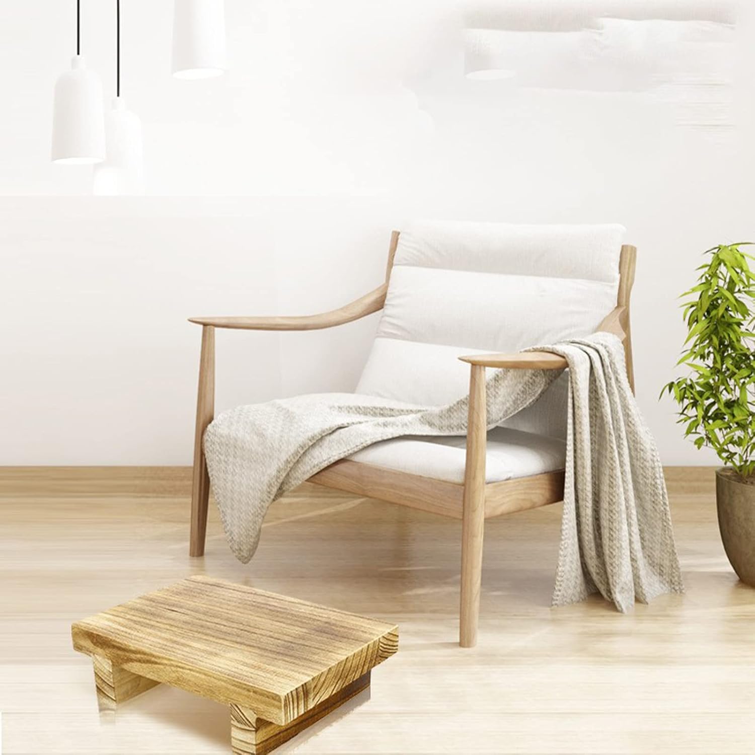 Un marchepied en Bois pour Adultes et Seniors, marchepied pour Enfants, pour l'intérieur et l'extérieur, Cuisine, pour Lits Hauts, Salle de Bain - 6