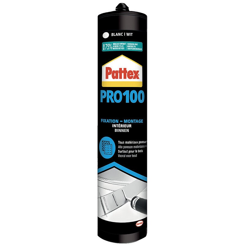 Cartouche pattex PRO100 high tack 380g - 3
