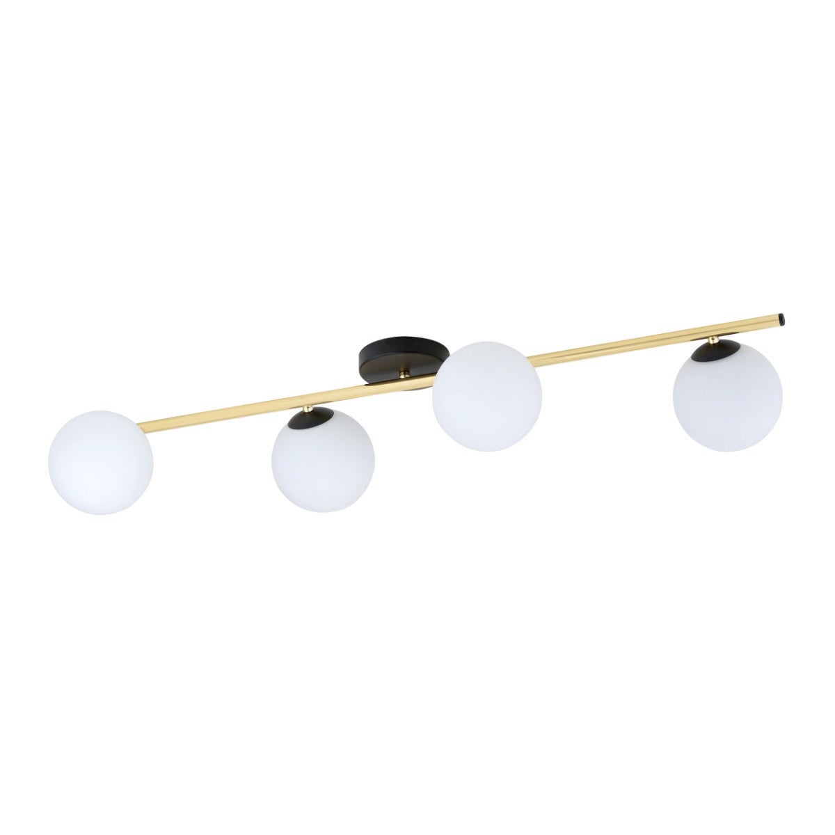 Lampa sufitowa SPLENDI biało złota 4xE14x10W metal wym:20x100x14cm IP20 Emibig