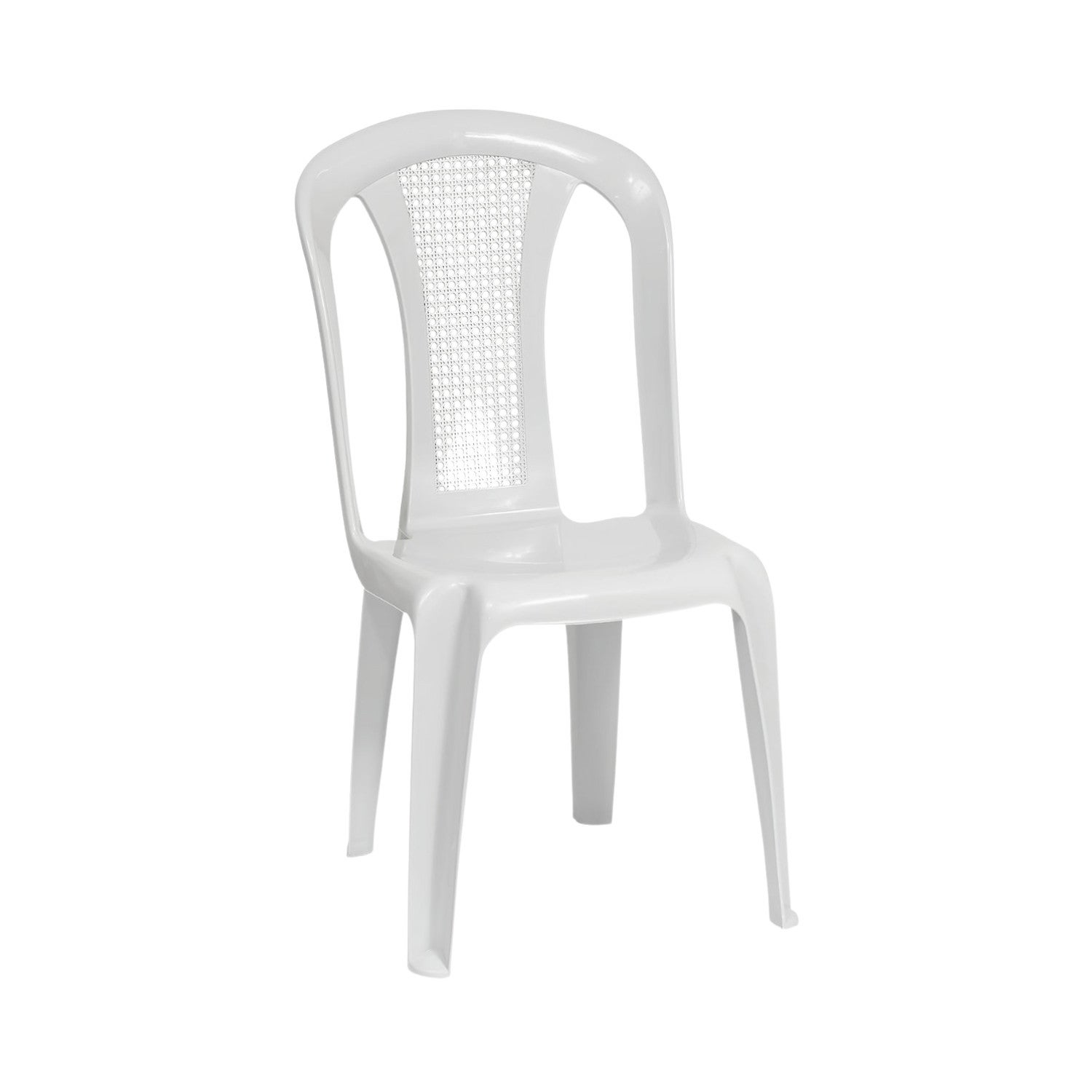 Pack 12 Chaises D'extérieur Empilables Napoli Sans Accoudoirs 42x49x88cm 7house - 2