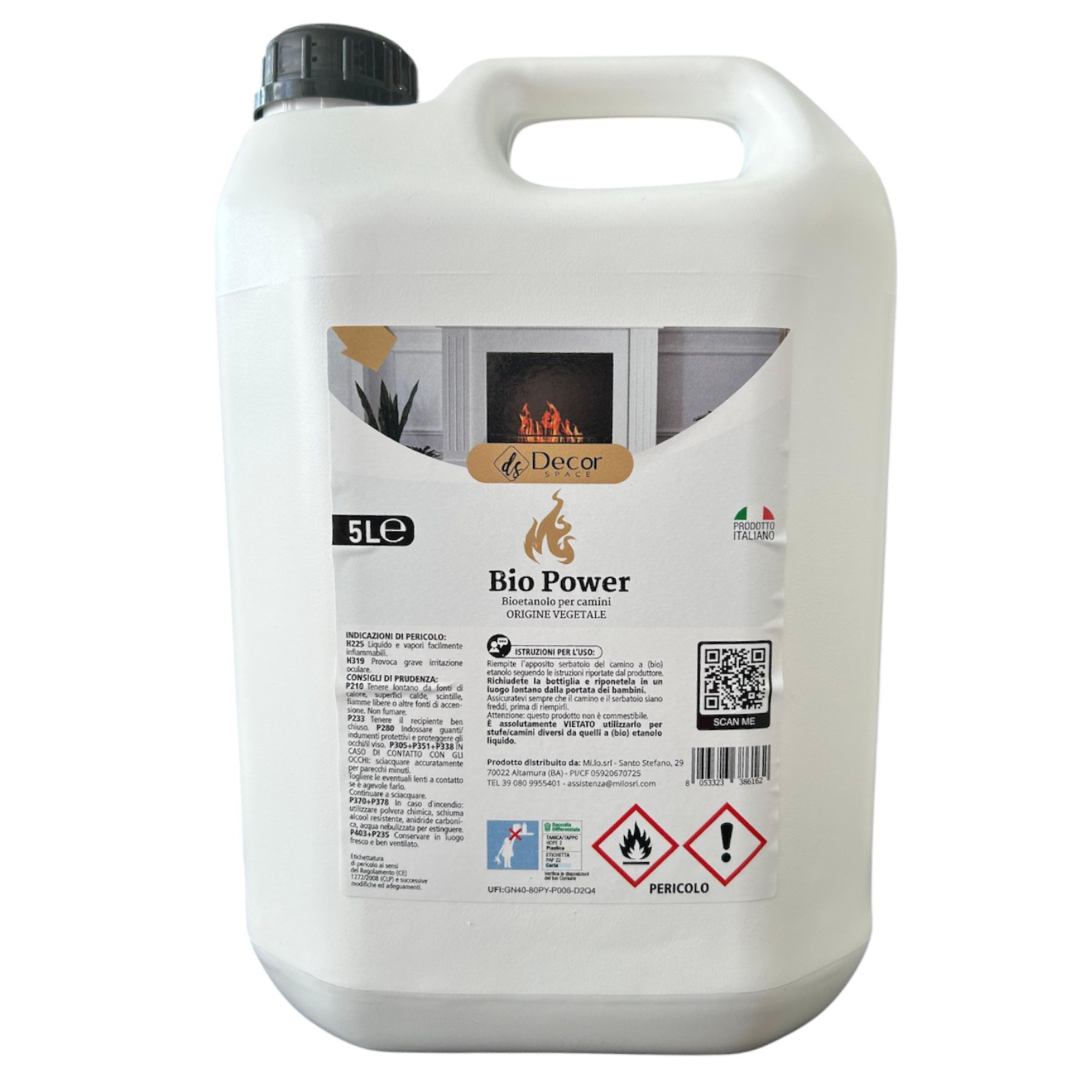 differenza tra bioetanolo e combustibile liquido Bioetanolo inodore e antifumo, combustibile Ecologico per biocamino e stufa  5 Lt