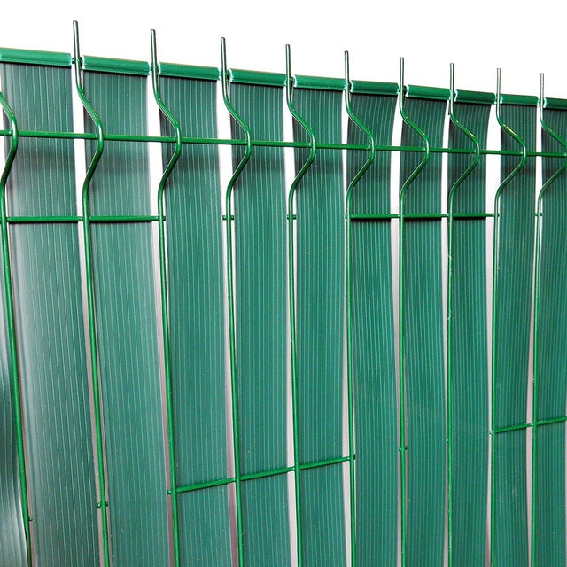 Lamelle d'occultation rouleau PVC 60 ml - Occultant pour panneaux rigides ou grillage - couleur vert