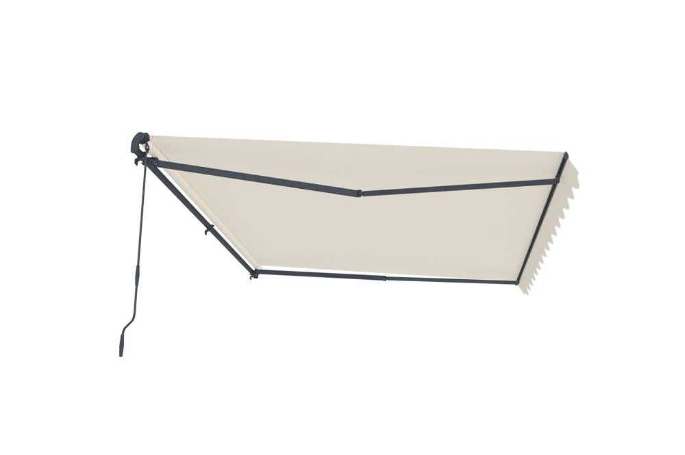 Store banne monobloc VECCHIO 2,5m x 2m - Toile premium 320g/m2 Beige - 4
