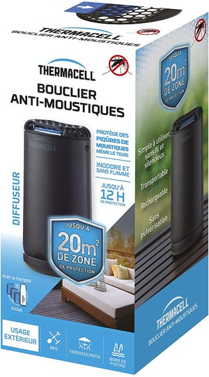 Thermacell Diffusore Anti-zanzare Portatile Per Esterno - Inodore E Senza Fiamma, Con Ricariche Incluse