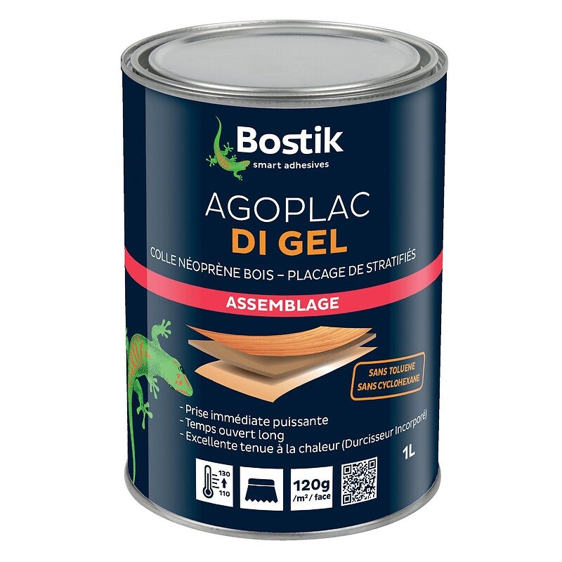 Colle néoprène en gel BOSTIK AGOPLAC - 1L - 3