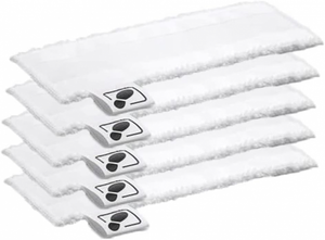 Jissta Ensemble de 10 pièces chiffons microfibre nettoyeur vapeur