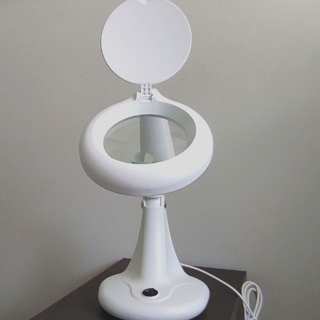 Flexo LED Profesional con Lupa Aumento 3x /12x, 4w 6500K Blanco - 3