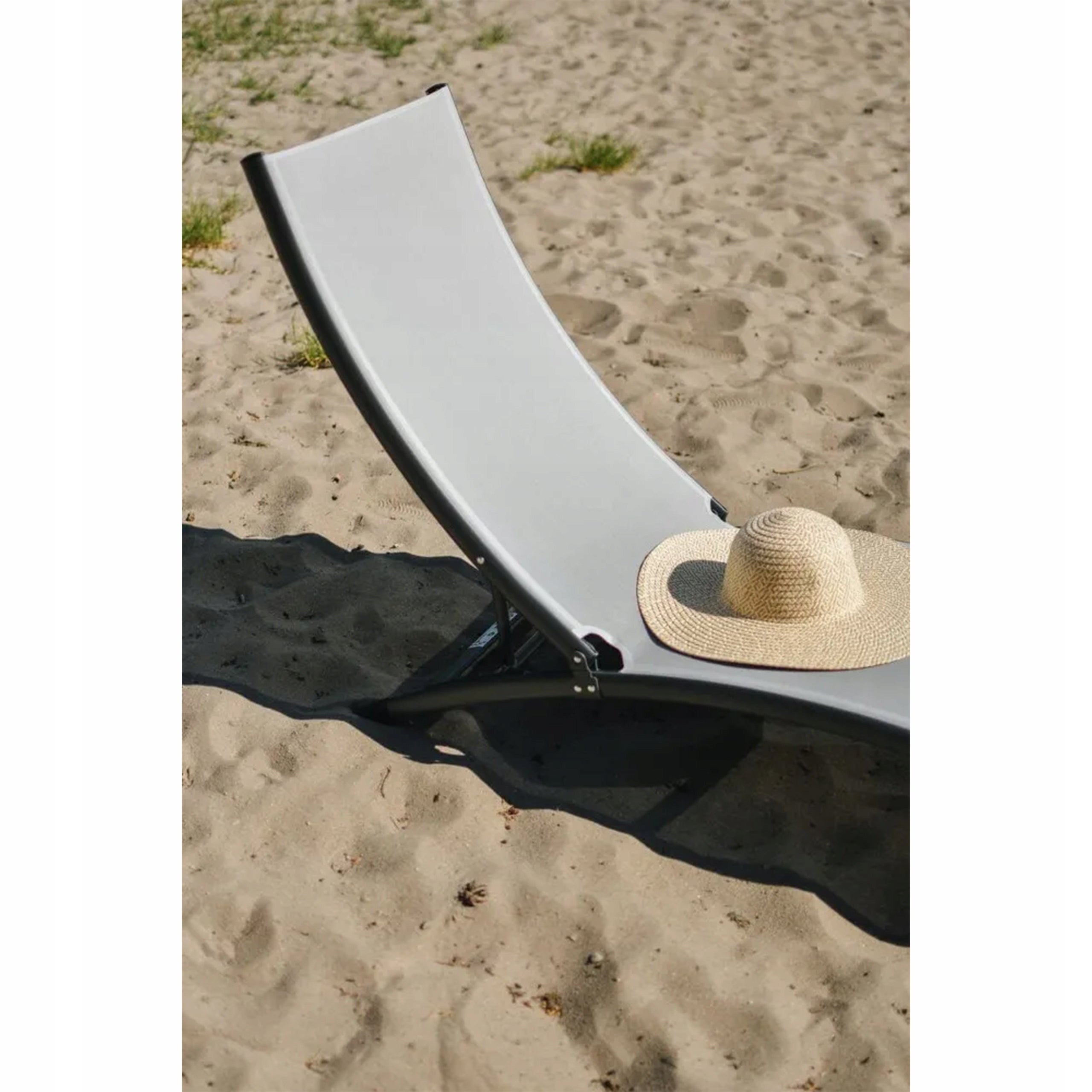 Zestaw Leżaków Focus Garden Leżak Ogrodowy Plażowy Składany Star Na Basen 2 szt - 6