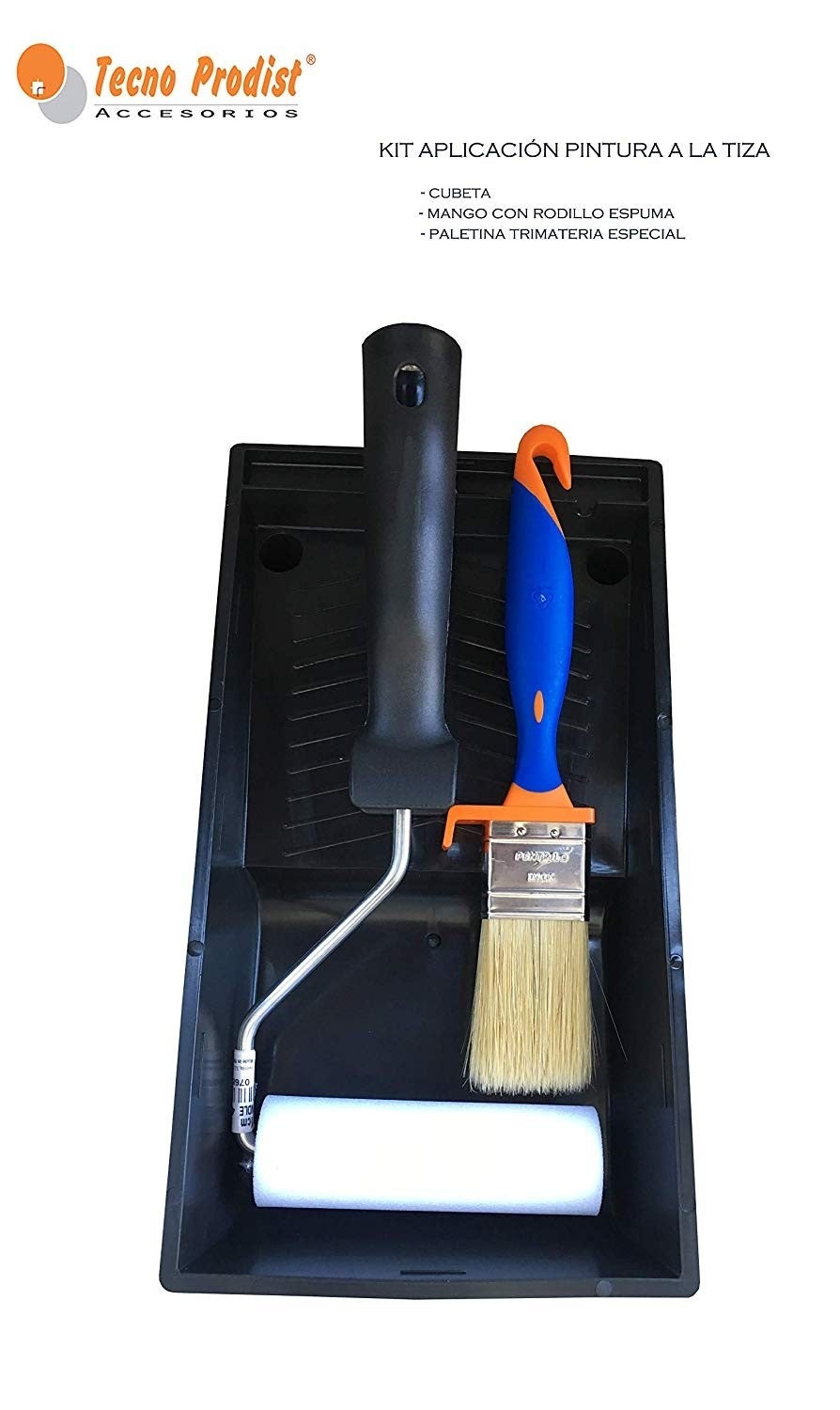 KIT MUEBLES de Tecno Prodist Mini Rodillo de Pintura 11cm con