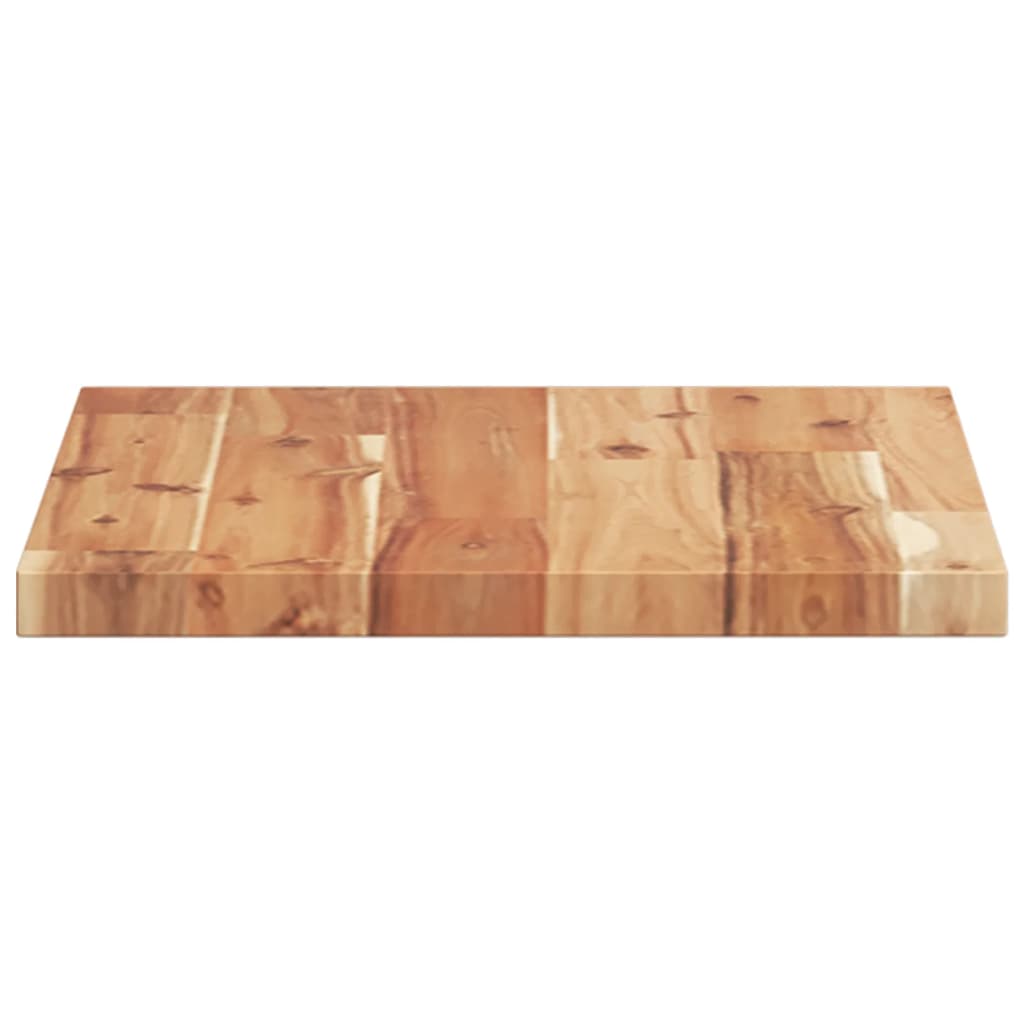 2 pcs Étagères murale | Étagère flottante | Étagères de rangements 60x30x2 cm acacia massif à l'huile CFW45413 - 5