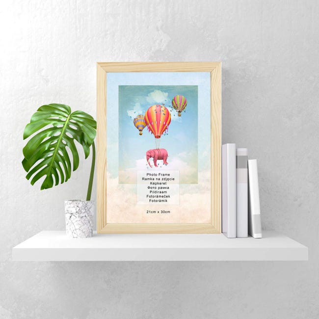 Online-GalleryKing OGK - Cornice portafoto in legno di quercia, 21 x 29 cm, rustica, foto, poster, puzzle, galleria, cornice Online-GalleryKing OGK - Cornice portafoto in legno di quercia, 21 x 29 cm, rustica, foto, poster, puzzle, galleria, cornice