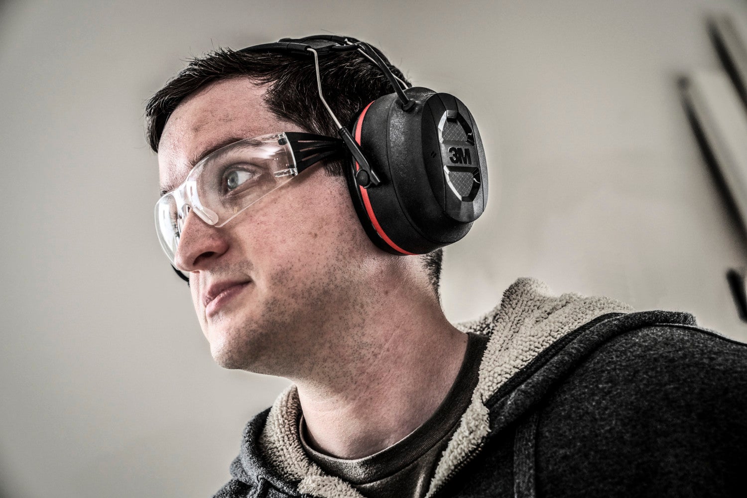 3M™ Pro-Protect Nauszniki 90545E, Bluetooth®, wartość SNR 30 dB, Czarne - 2