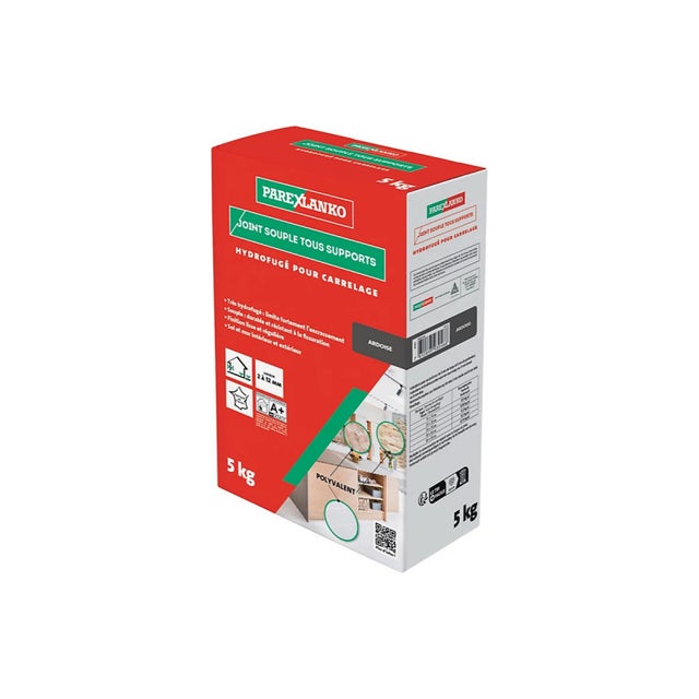 Joint souple tous supports PAREXLANKO - Ardoise - 5 kg - 03444