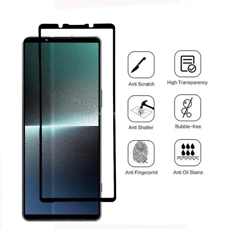 QULLOO Pour Sony Xperia 5 II Verre Trempé Protecteur Caméra Film,[3 Pièces 3 Pièces] Verre Trempé Xperia 5 II 9H Dureté Protection écran - Transparent