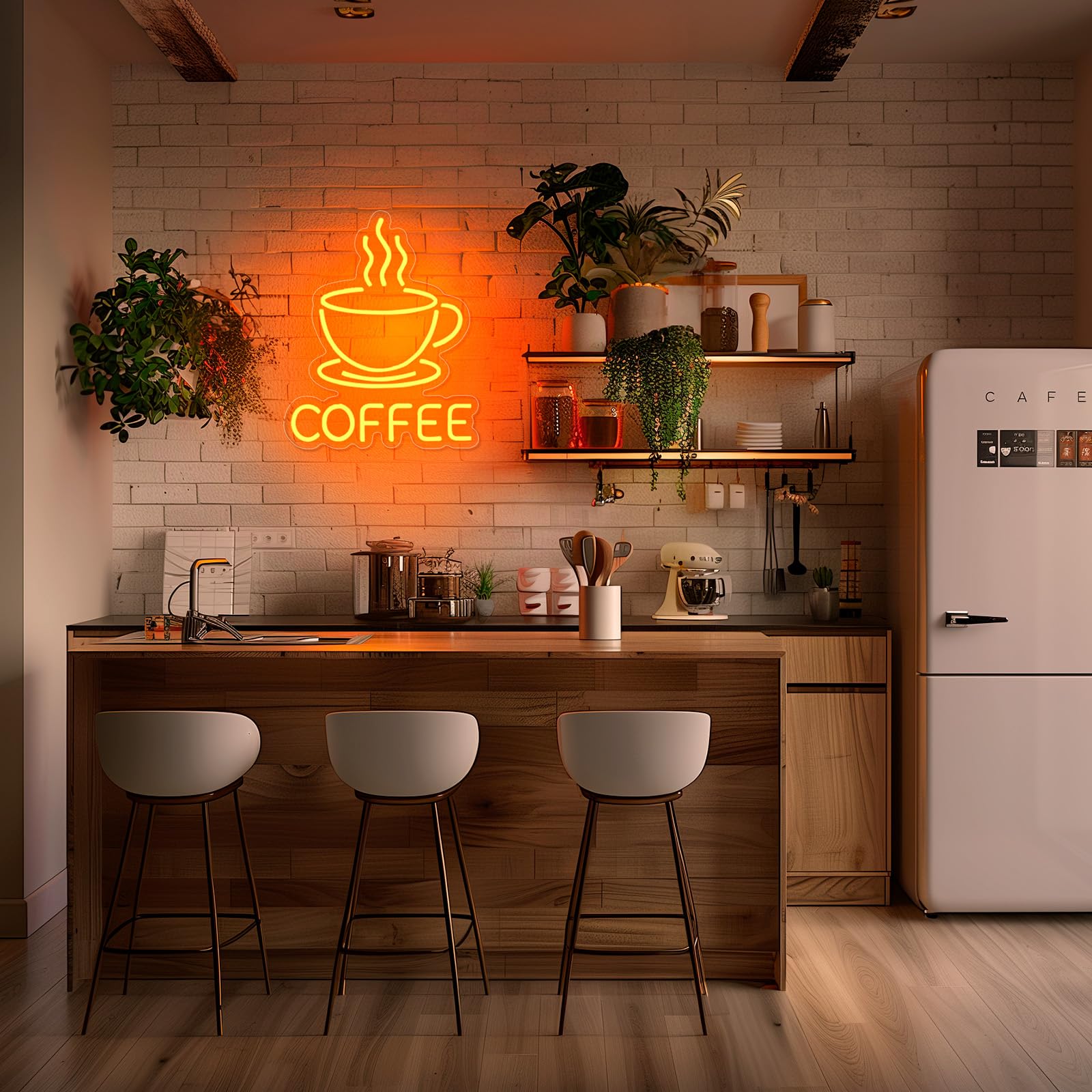 FGASAD Guirlande Lumineuse à 5 LED En Acrylique - Économie D'énergie - Décoration D'intérieur Et D'extérieur - Décoration De Jardin, Fête, Magasin, Bar, Cadeau D'anniversaire