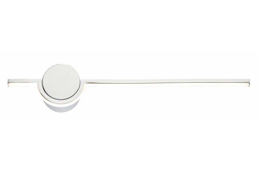 Kinkiet ścienny Alamiya srebrny LED 6W 4000K 480lm nad lustro wym: 6 x 51 x 9 cm metal IP20 Reality
