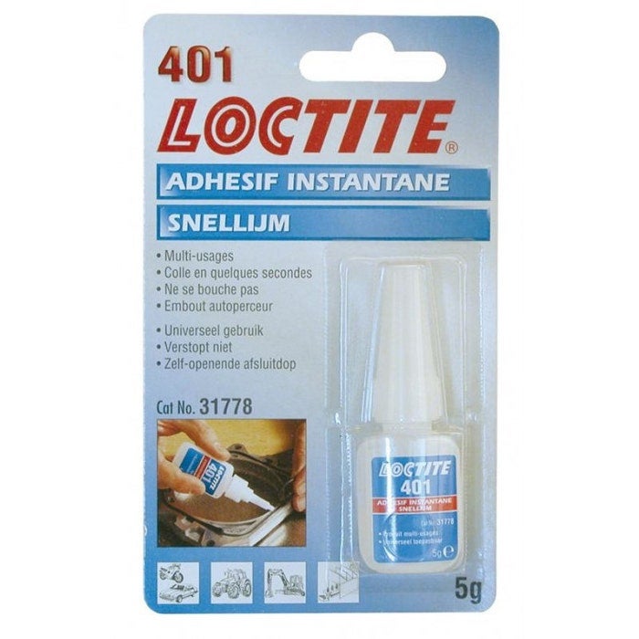 EsportsMJJ 401 Haute Résistance Rapide Séchage Colle Instantanée Forte Adhésif Haute Température Faible Bloom 20G