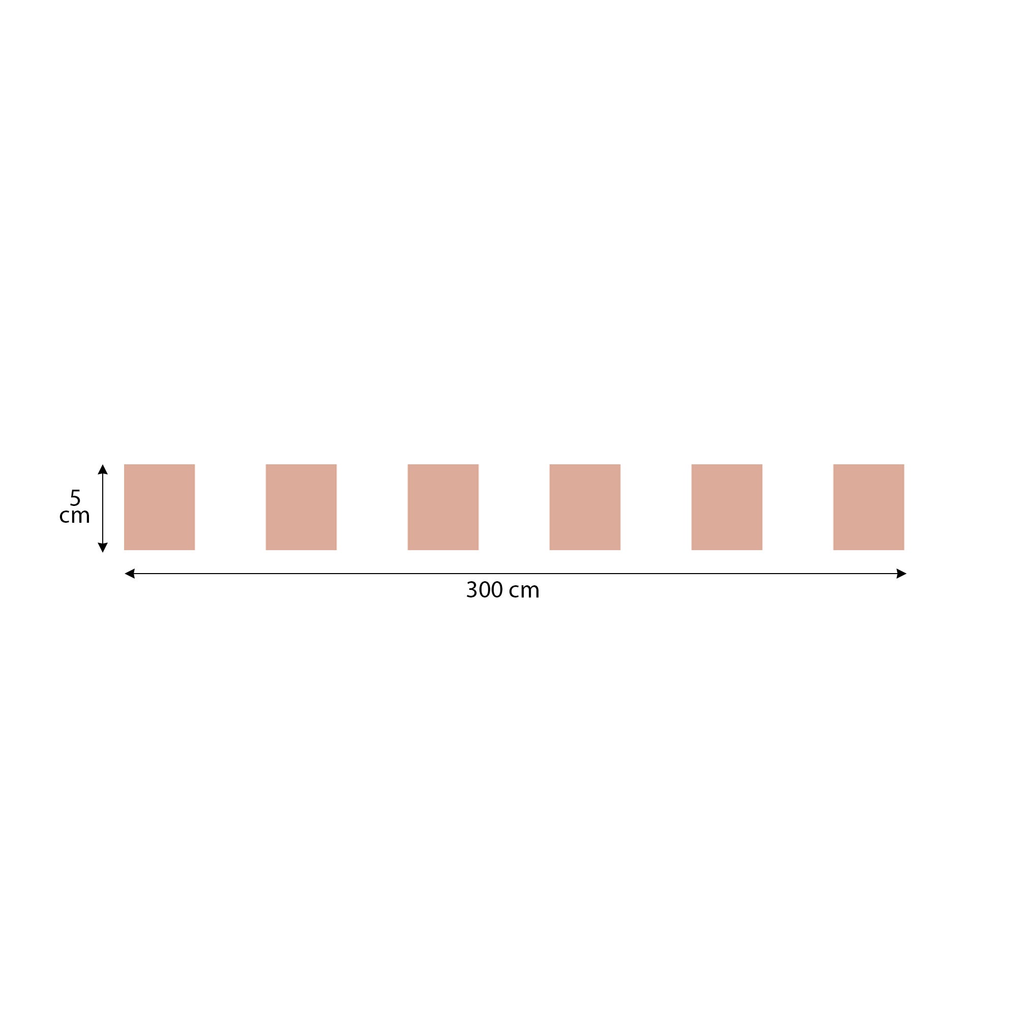 Cenefa adhesiva decorativa, rayas, rosa y blanco, rosa pálido, moderno, 5 cm x 300 cm - 5